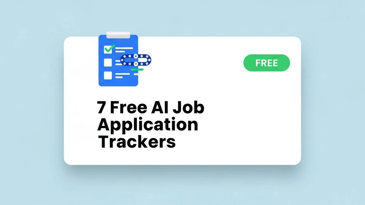7 Free AI Job Application Trackers