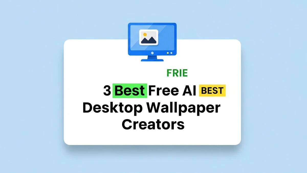 3 Best Free AI Desktop Wallpaper Creators