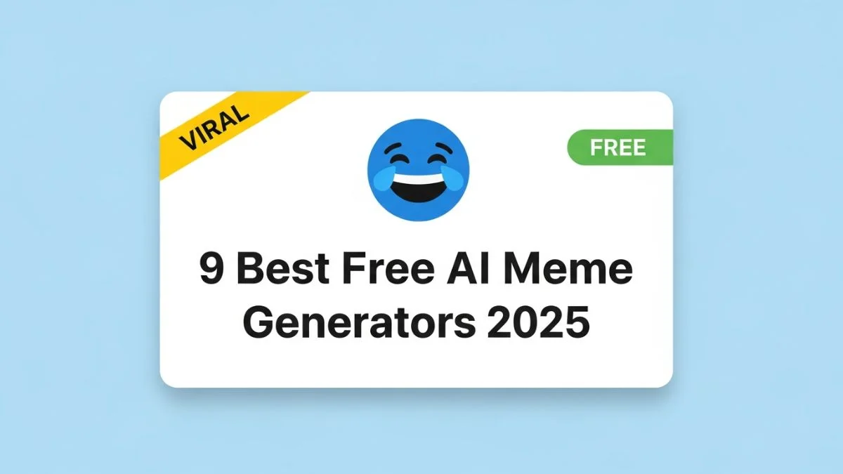 9 Best Free AI Meme Generators 2026