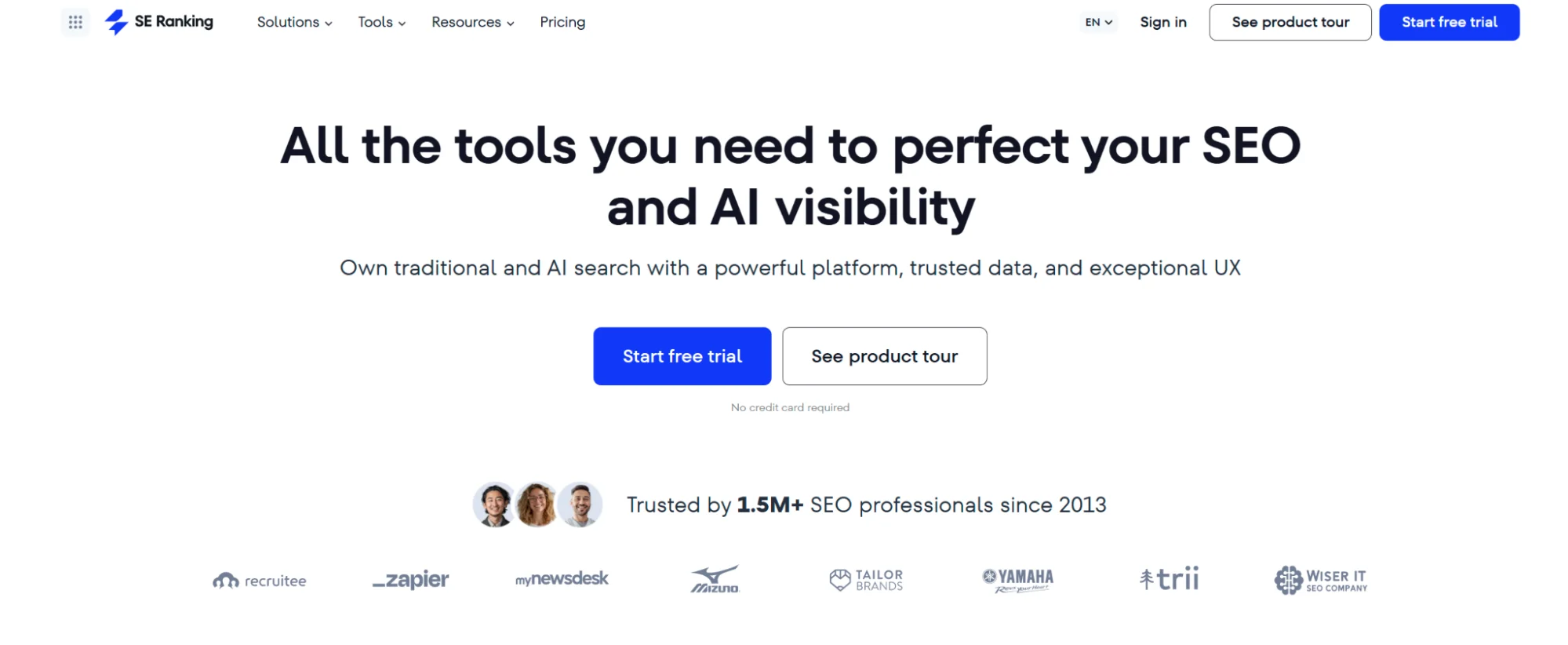 Best API for AI Visibility & Search Ranking Tracking 2025 | SE Ranking vs Alternatives