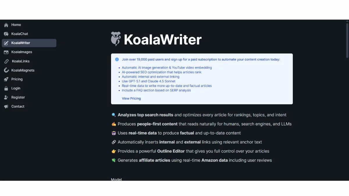 10 Best KoalaWriter Alternatives in 2026 (Honest Comparison)