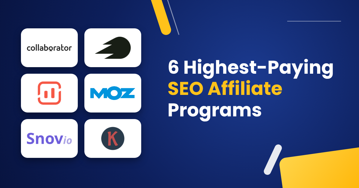 6 Highest-Paying SEO Affiliate Programs in 2026