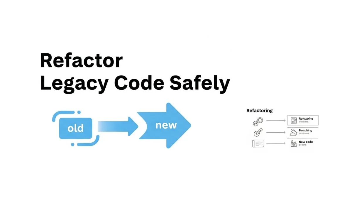 How to Refactor Legacy Code Safely