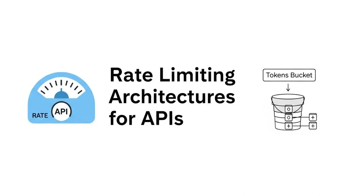 Best Rate Limiting Architectures for APIs