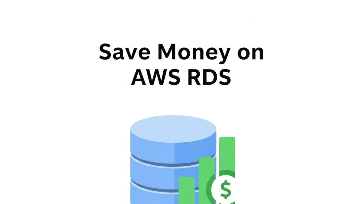 How to Save Money on AWS RDS Database