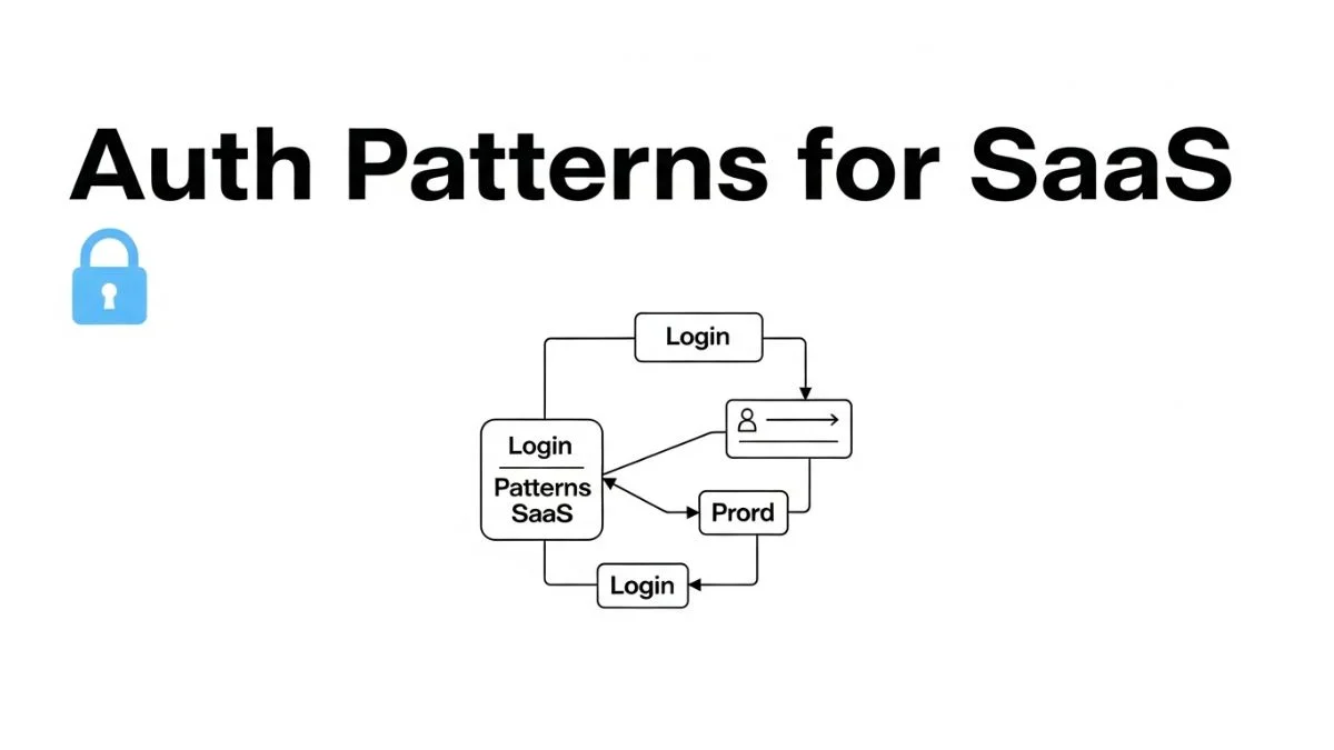 Best Auth Patterns for SaaS Applications