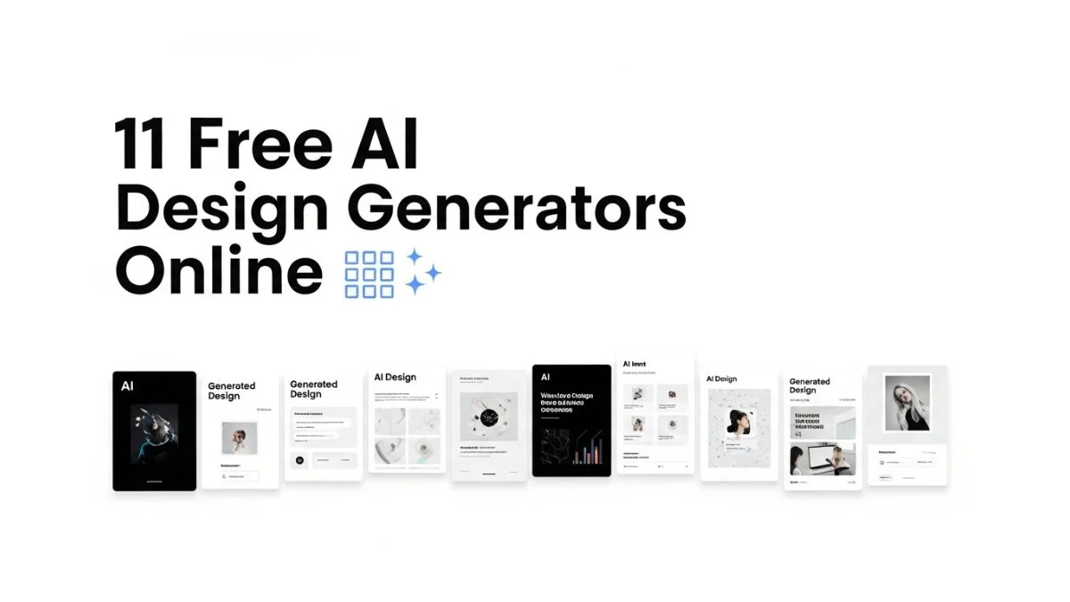 11 Free AI Design Generators Online