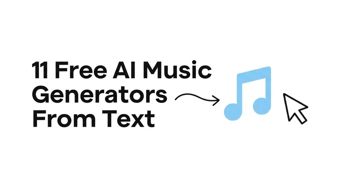 11 Free AI Music Generators From Text