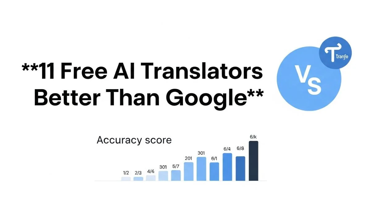 11 Free AI Translators Better Than Google