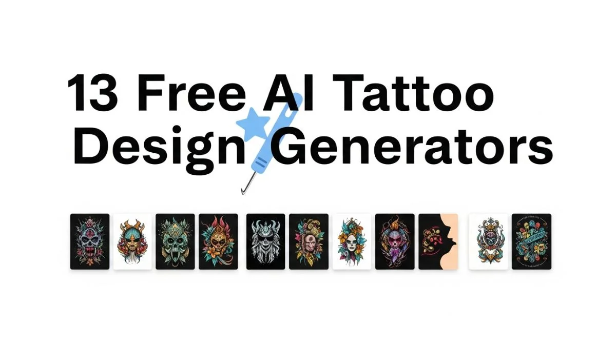 13 Free AI Tattoo Design Generators