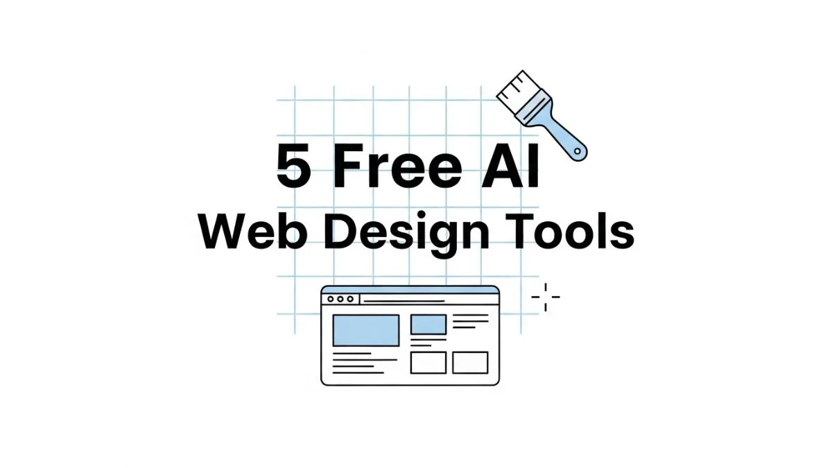 5 Free AI Web Design Tools