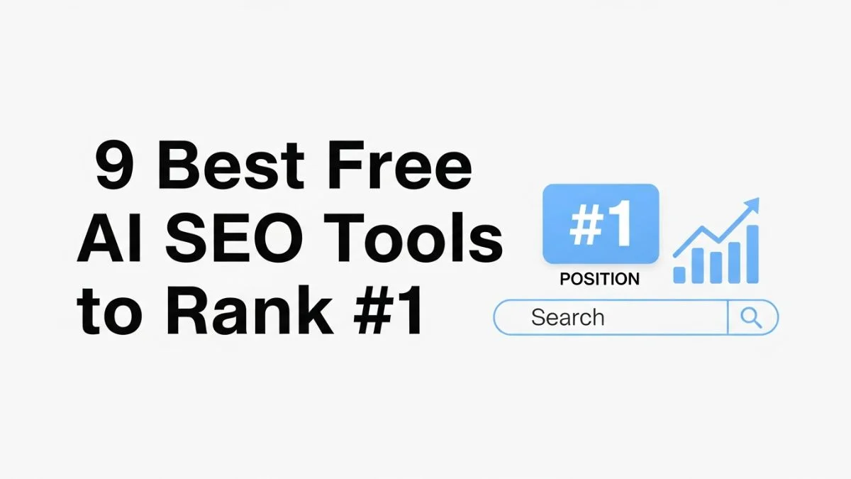 9 Best Free AI SEO Tools to Rank #1