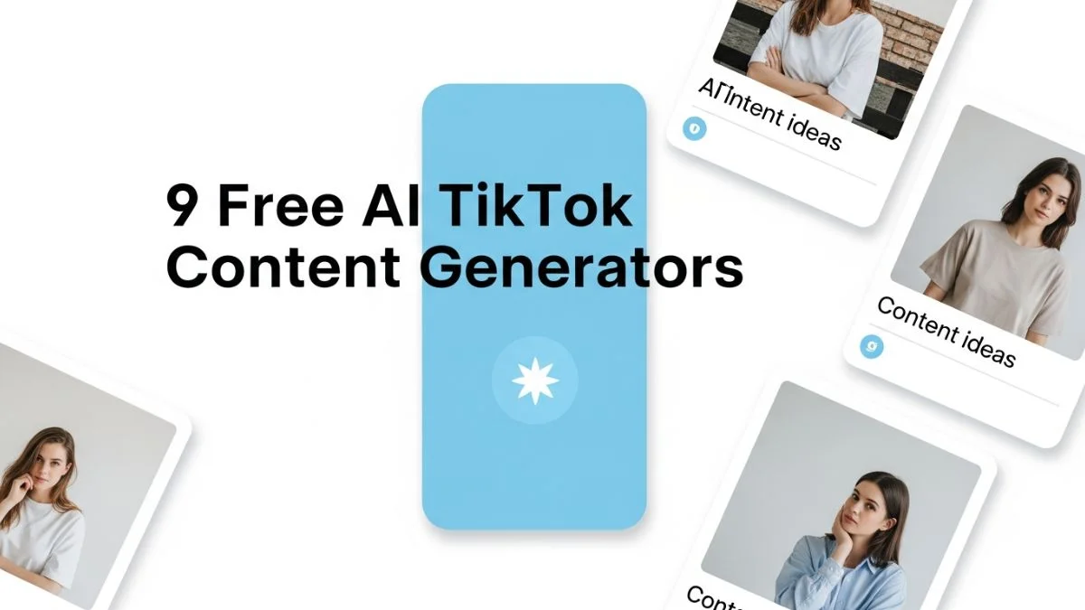 9 Free AI TikTok Content Generators