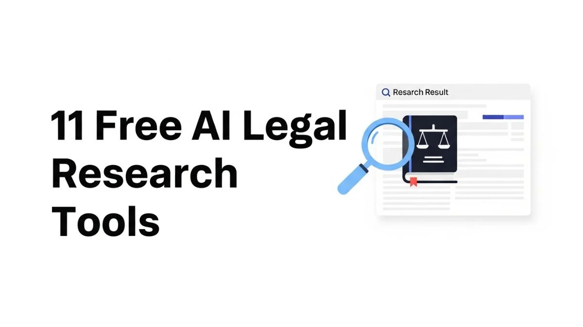 11 Free AI Legal Research Tools