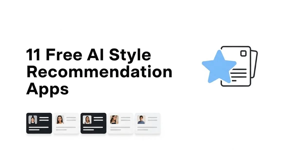 11 Free AI Style Recommendation Apps
