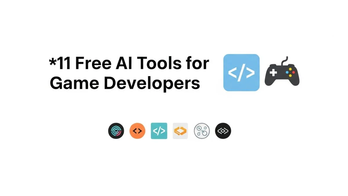 11 Free AI Tools for Game Developers