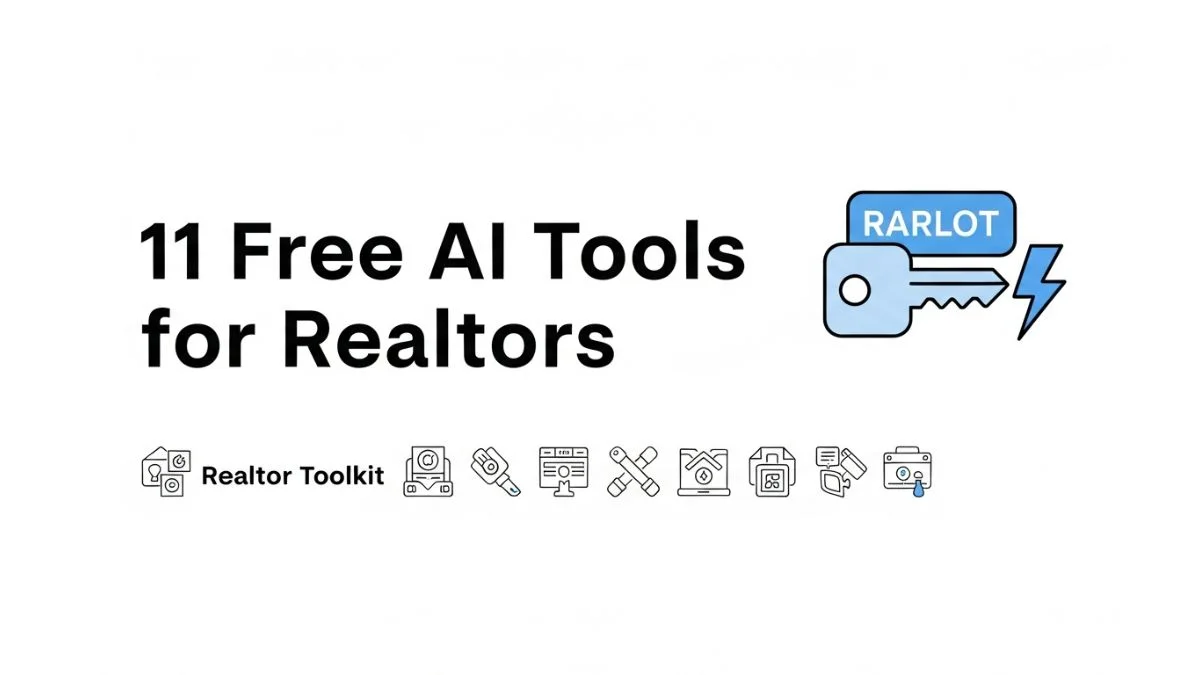 11 Free AI Tools for Realtors