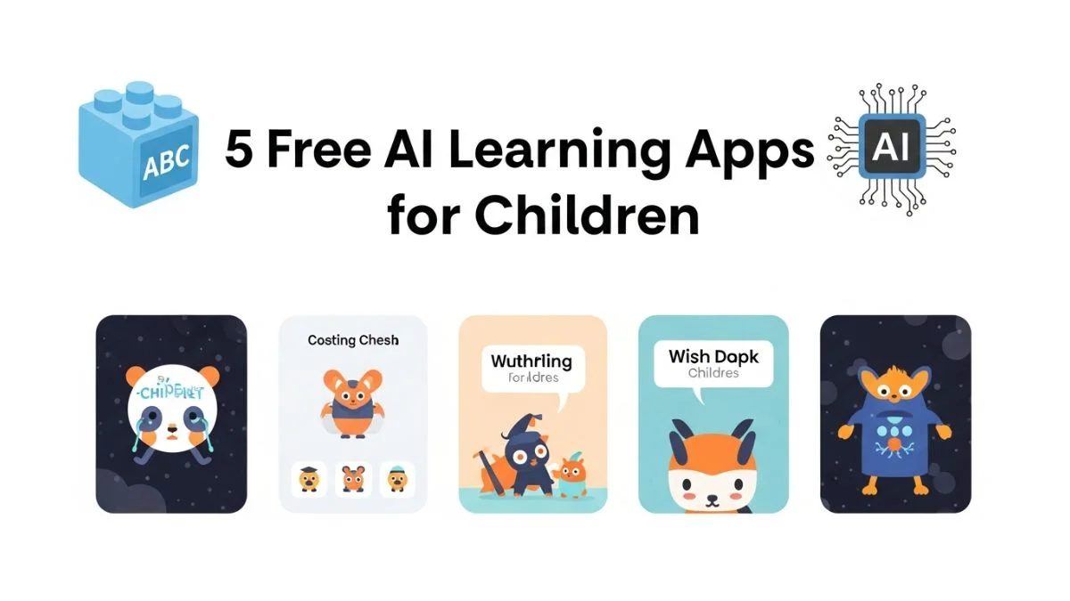 5 Free AI Learning Apps for Children