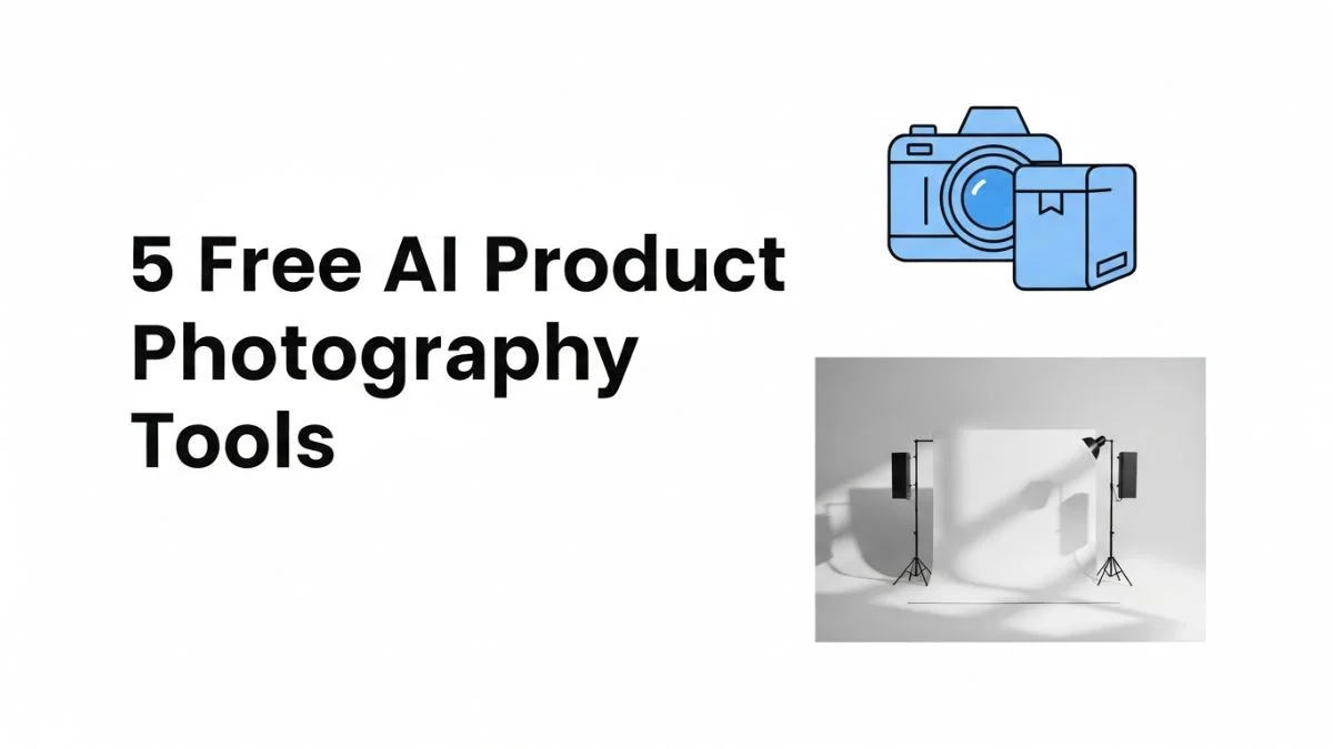5 Free AI Product Photography Tools