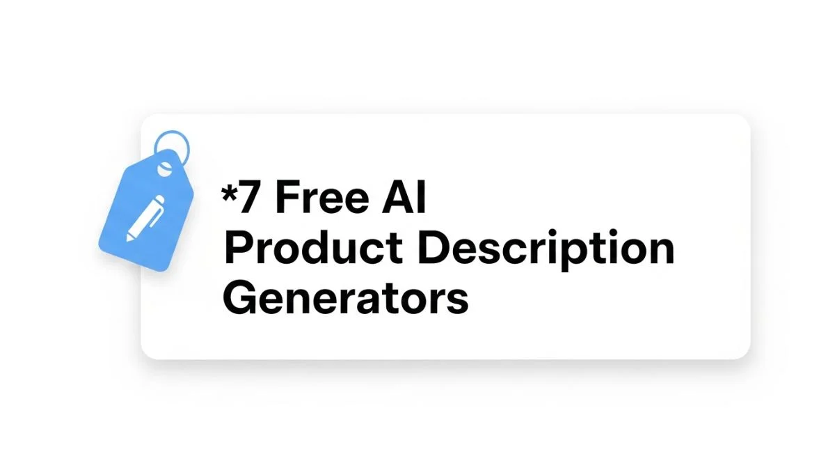 7 Free AI Product Description Generators