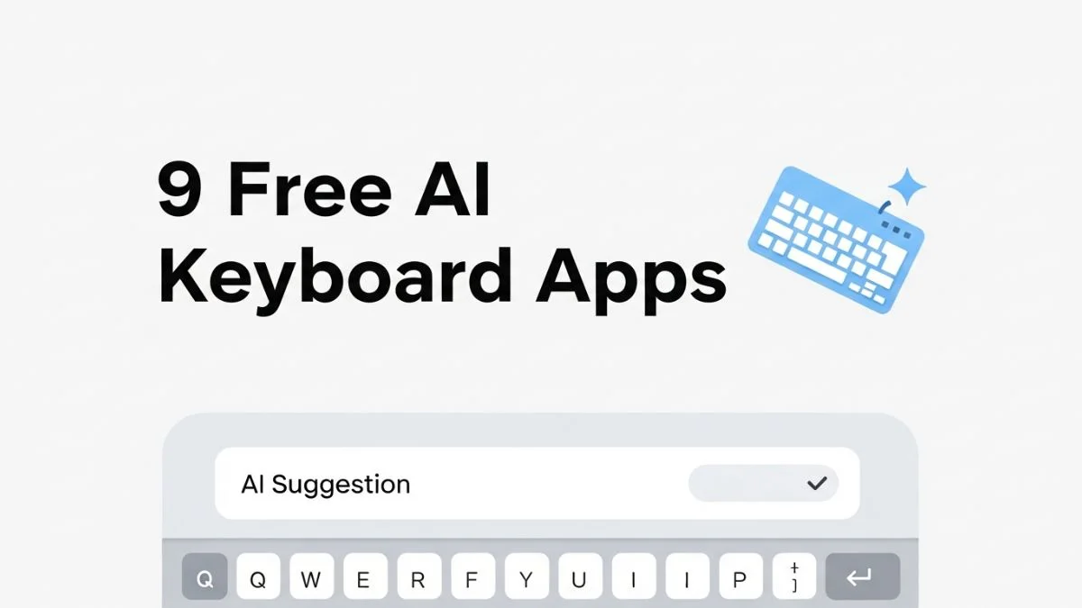 9 Free AI Keyboard Apps