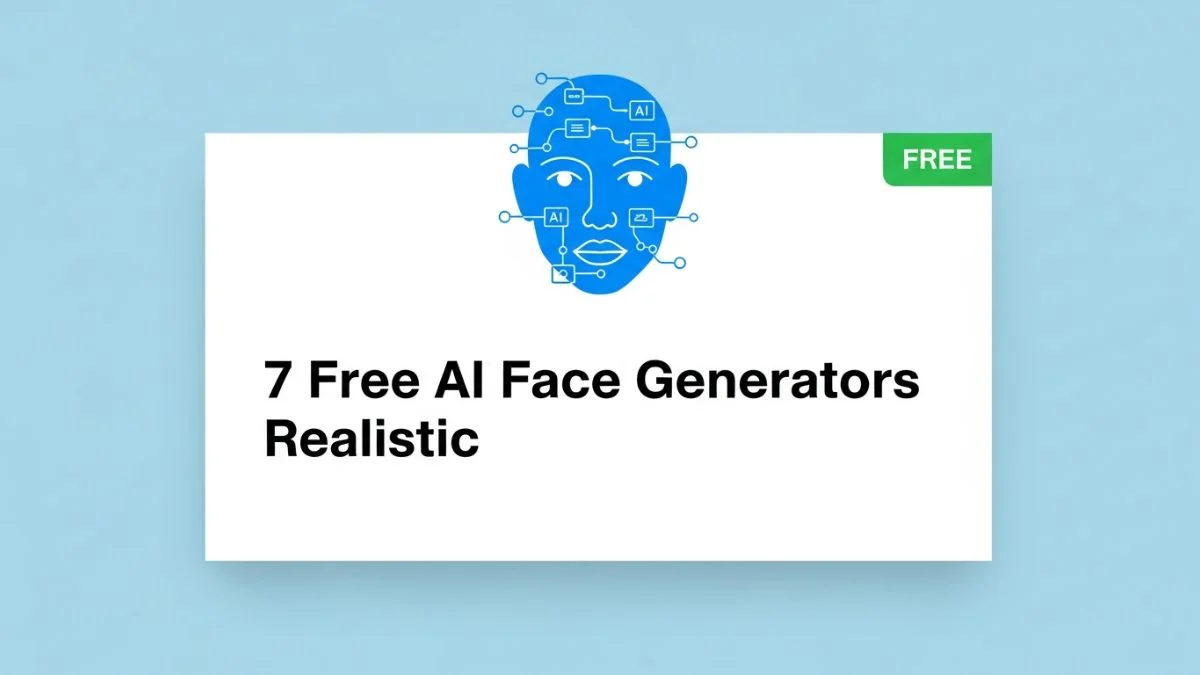 7 Free AI Face Generators Realistic